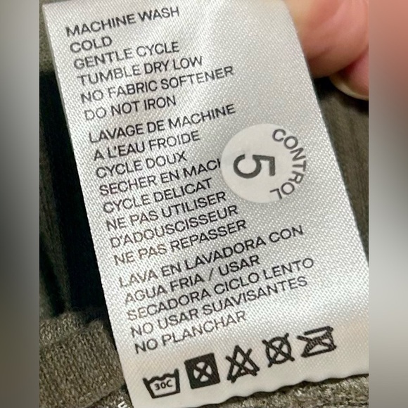 NWT Good American Ribbed High-Waisted Stretchy Leggings in Sea Turtle, 2XL/3XL - Picture 8 of 10